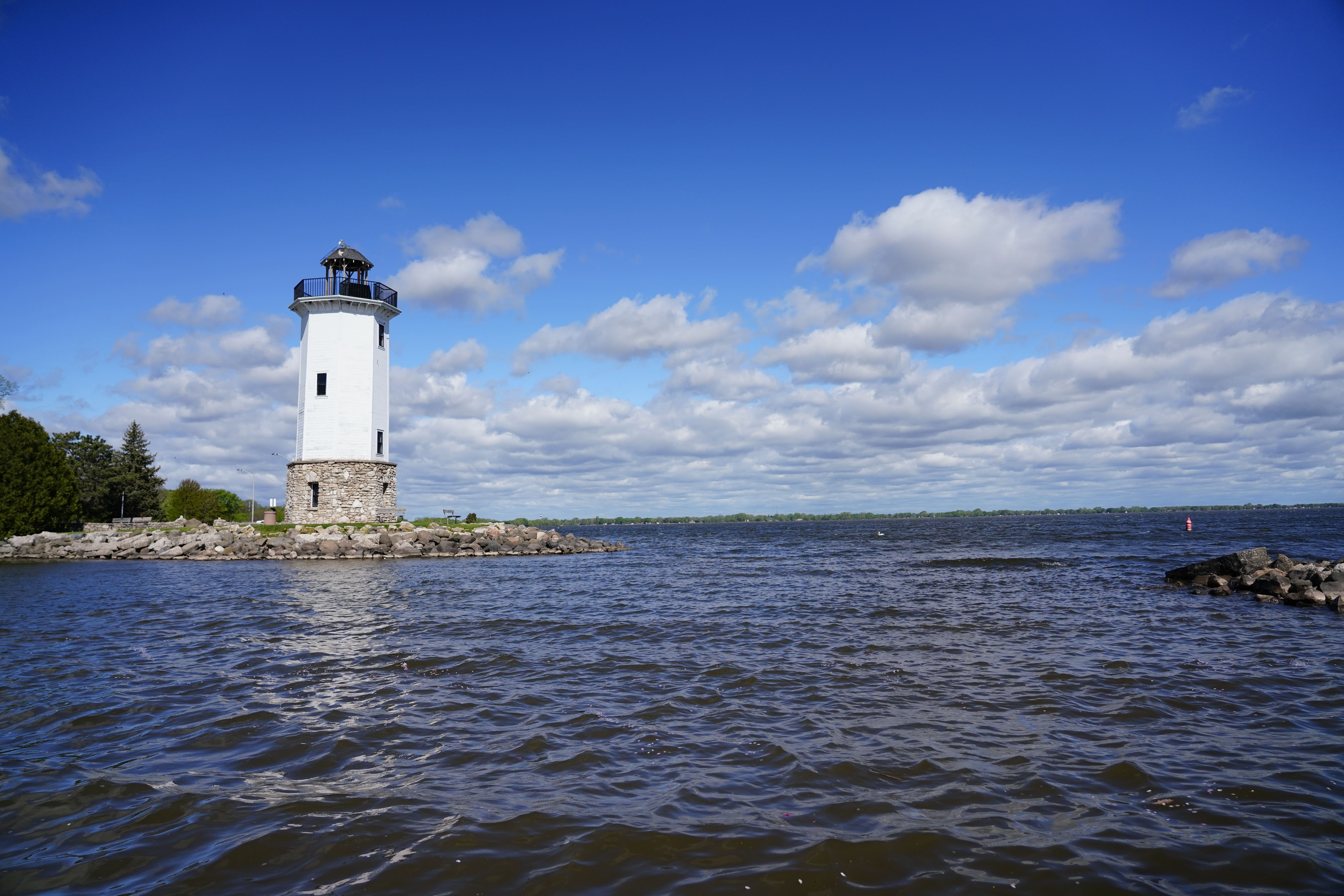 Light House of Fond du Lac on lake Winnebago